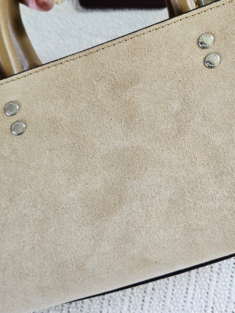 Coach Peanut Suede Rogue 26 - Picture 11 of 13